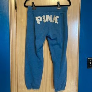 Victoria’s Secret PINK cropped comfy sweatpants - sz S